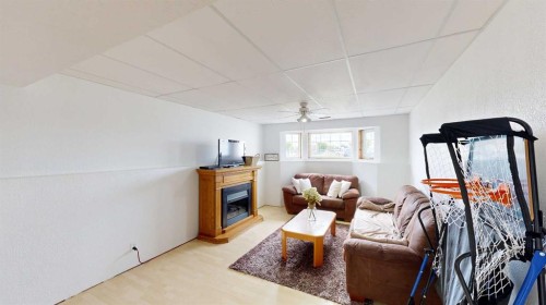 8 Trading Post Trail, Whitecourt, AB - Indoor With Fireplace