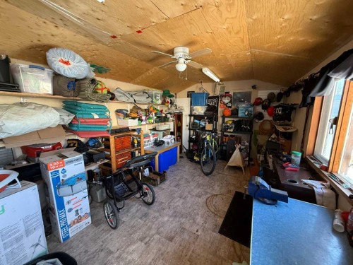 122 Litke Cove, Hinton, AB - Indoor Photo Showing Garage