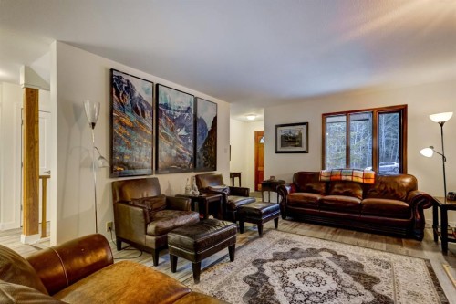 1050 Rundleview Drive, Canmore, AB - Indoor Photo Showing Living Room