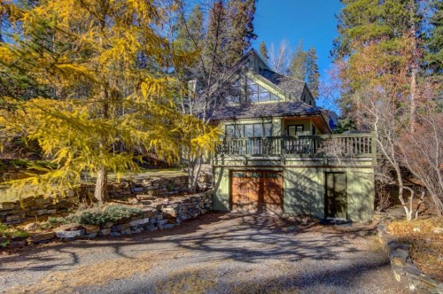 1050 Rundleview Drive, Canmore, AB - Outdoor With Deck Patio Veranda