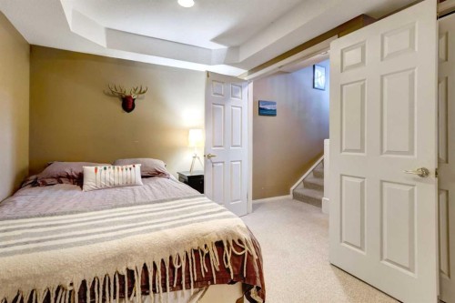 36 Antelope Lane, Banff, AB - Indoor Photo Showing Bedroom