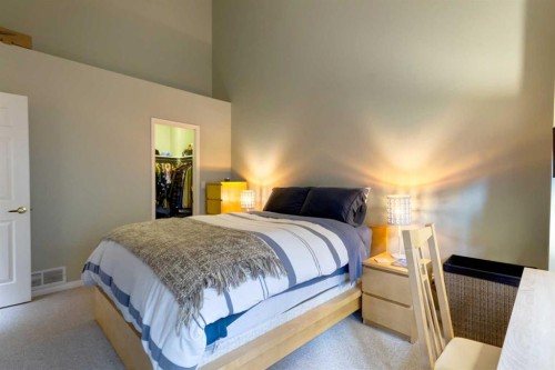 36 Antelope Lane, Banff, AB - Indoor Photo Showing Bedroom