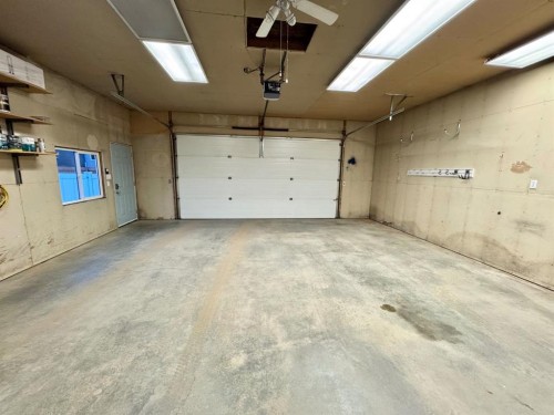 28 Steward Drive, Whitecourt, AB - Indoor Photo Showing Garage