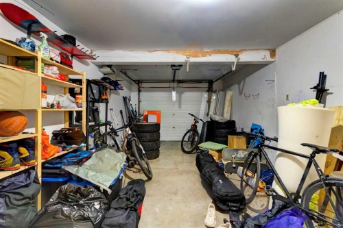 116 Nahanni Drive, Banff, AB - Indoor Photo Showing Garage