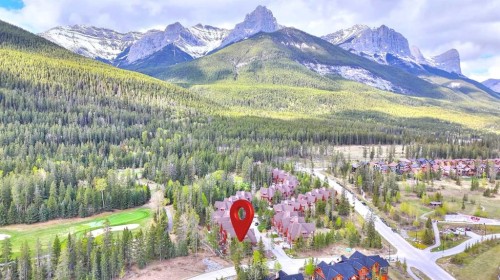 1-101 Armstrong Place, Canmore, AB - Outdoor With View