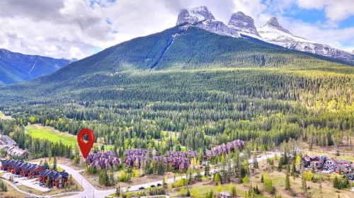 1-101 Armstrong Place, Canmore, AB - Outdoor With View