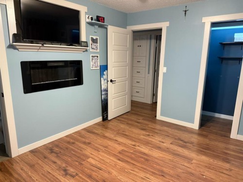 19 Kallbom Crescent, Whitecourt, AB - Indoor With Fireplace