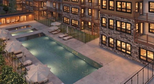 1105-301 2Nd Avenue, Dead Man'S Flats, AB -  With In Ground Pool