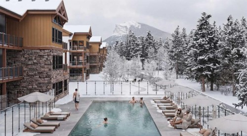 1105-301 2Nd Avenue, Dead Man'S Flats, AB - Outdoor With In Ground Pool