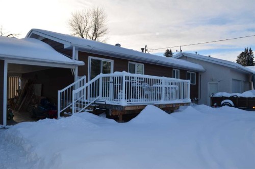 4803 45 Avenue, Athabasca, AB - Outdoor With Deck Patio Veranda