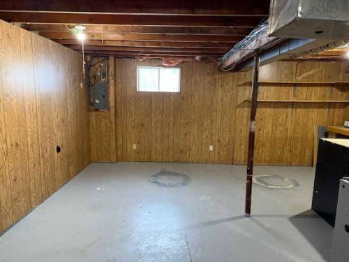 4744 57 Avenue, Whitecourt, AB - Indoor Photo Showing Basement