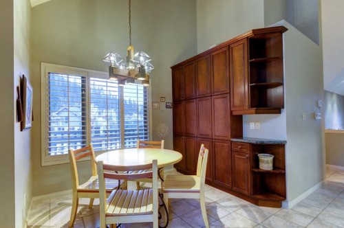 13 Antelope Lane, Banff, AB - Indoor Photo Showing Dining Room