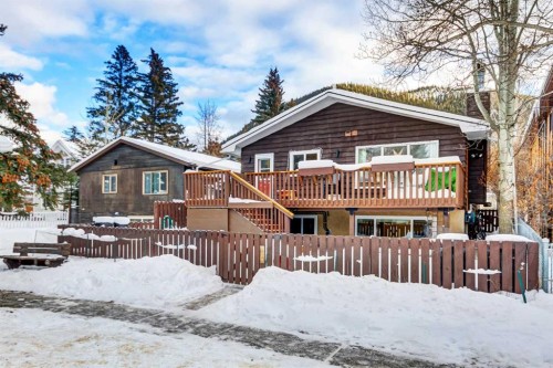 A-208 Muskrat Street, Banff, AB - Outdoor With Deck Patio Veranda