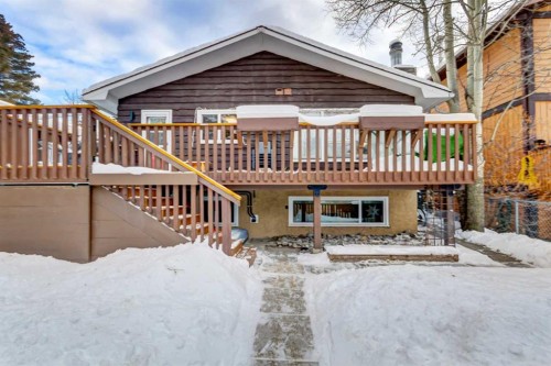 A-208 Muskrat Street, Banff, AB - Outdoor With Deck Patio Veranda