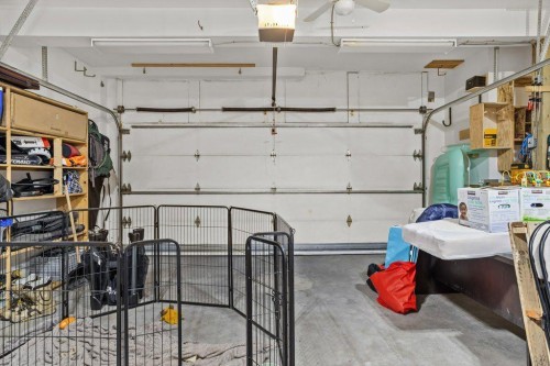 14 Antelope Lane, Banff, AB - Indoor Photo Showing Garage