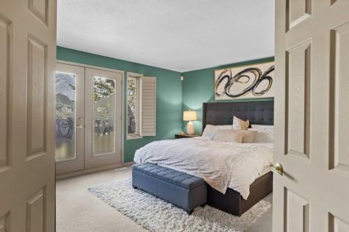 14 Antelope Lane, Banff, AB - Indoor Photo Showing Bedroom