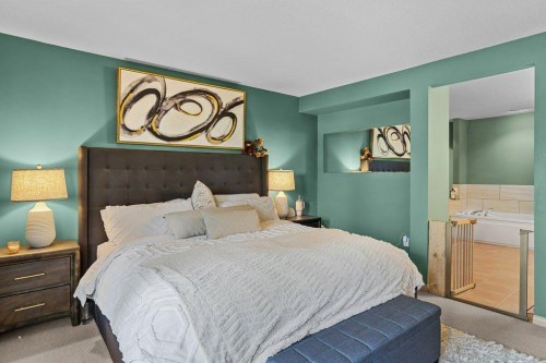 14 Antelope Lane, Banff, AB - Indoor Photo Showing Bedroom