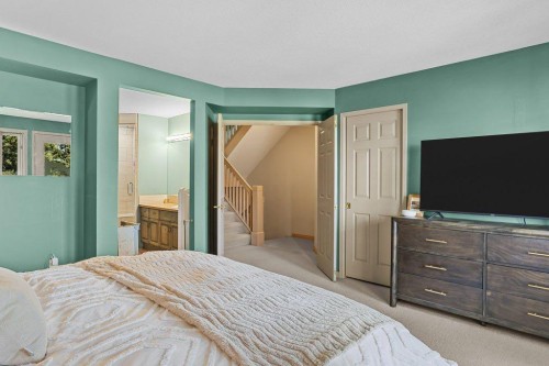 14 Antelope Lane, Banff, AB - Indoor Photo Showing Bedroom