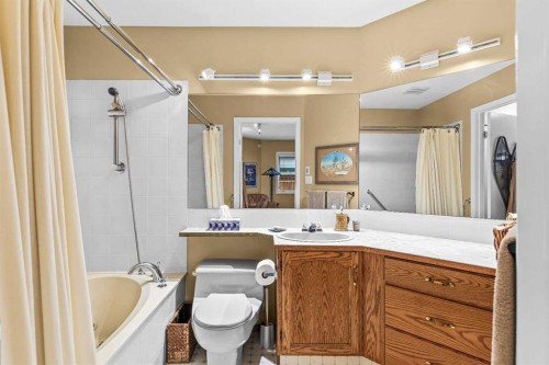 Unit 4-717 7Th Street, Canmore, AB - Indoor Photo Showing Bathroom