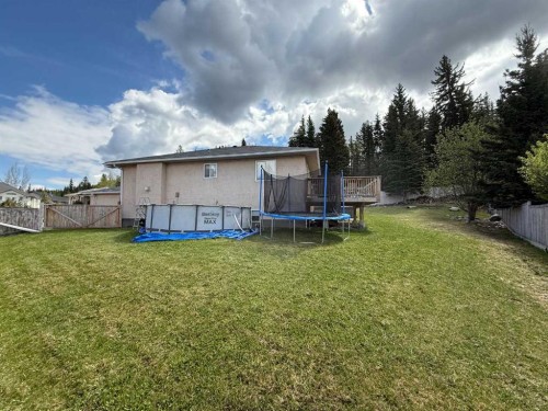 110 Parker Place, Hinton, AB - Outdoor With Backyard