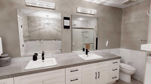 56 Pritchard Drive, Whitecourt, AB - Indoor Photo Showing Bathroom