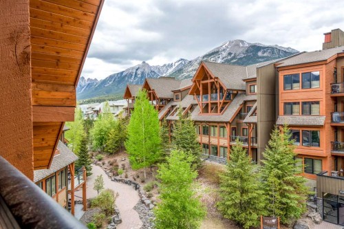 406-187 Kananaskis Way, Canmore, AB - Outdoor With Balcony