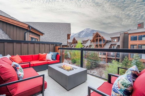 406-187 Kananaskis Way, Canmore, AB - Outdoor With Balcony