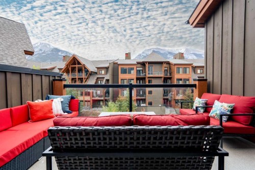406-187 Kananaskis Way, Canmore, AB - Outdoor With Balcony