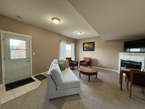 294 Tocher Avenue, Hinton, AB - Indoor With Fireplace