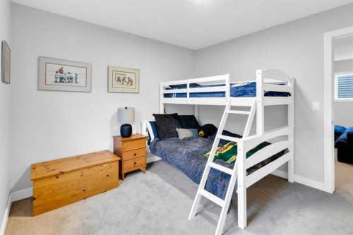 287 Rivercrest Boulevard, Cochrane, AB - Indoor Photo Showing Bedroom