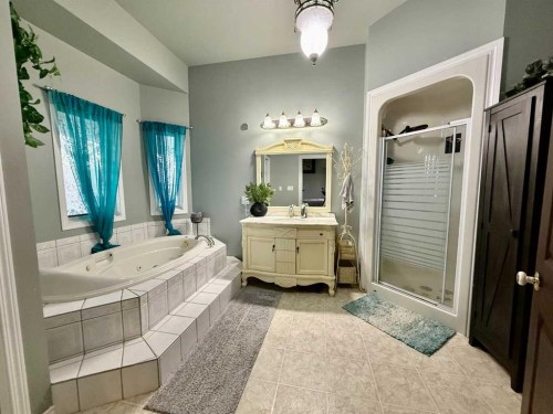 24403 East River Road, Hinton, AB - Indoor Photo Showing Bathroom