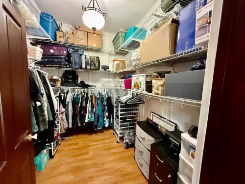 24403 East River Road, Hinton, AB - Indoor With Storage