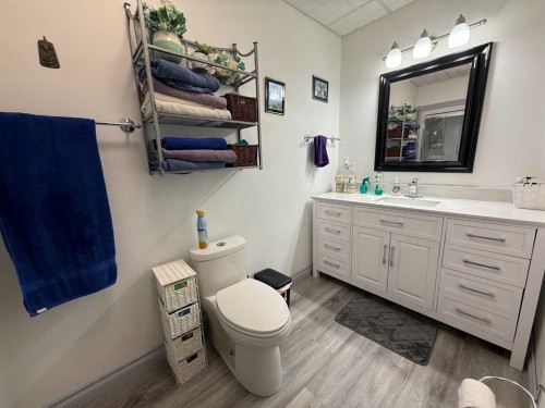 24403 East River Road, Hinton, AB - Indoor Photo Showing Bathroom