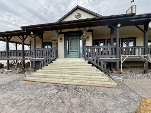 24403 East River Road, Hinton, AB - Outdoor With Deck Patio Veranda