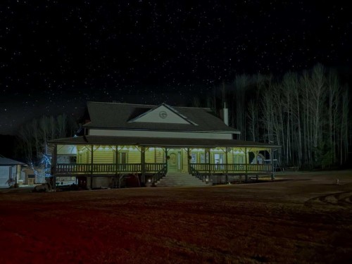 24403 East River Road, Hinton, AB - Outdoor With Deck Patio Veranda
