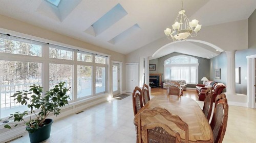 30 Ravine Drive, Whitecourt, AB - Indoor Photo Showing Dining Room