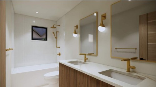 713A 4Th Street, Canmore, AB - Indoor Photo Showing Bathroom