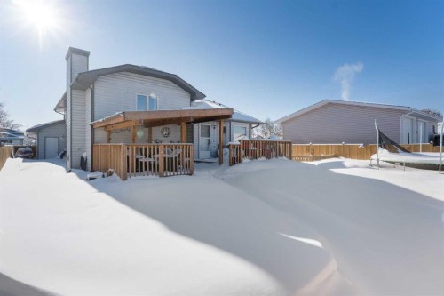3849 55 Avenue, Whitecourt, AB - Outdoor With Deck Patio Veranda