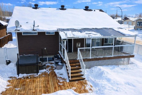 3 Powers Cove, Whitecourt, AB - Outdoor With Deck Patio Veranda