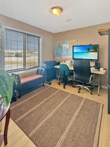 3 Powers Cove, Whitecourt, AB - Indoor Photo Showing Office