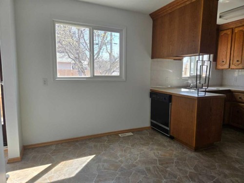 29-441 Switzer Drive, Hinton, AB - Indoor Photo Showing Kitchen With Double Sink