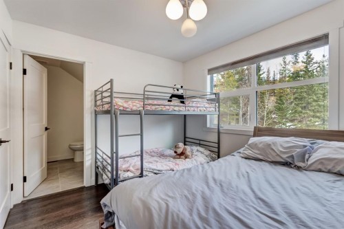 18-242 Benchlands Terrace, Canmore, AB - Indoor Photo Showing Bedroom