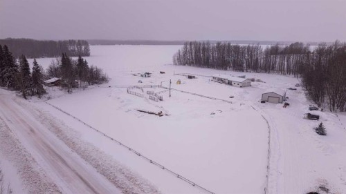 74120 100 Range Road, Kinuso, AB - Outdoor With Body Of Water With View
