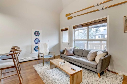210-112 Kananaskis Way, Canmore, AB - Indoor Photo Showing Living Room