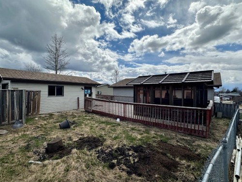 6 Hillside Avenue, Swan Hills, AB - Outdoor With Deck Patio Veranda