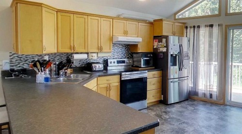 53509B Range Road 171, Rural Yellowhead County, AB - Indoor Photo Showing Kitchen With Double Sink