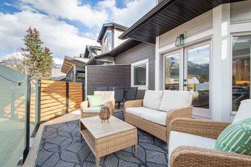 2-729 7Th, Canmore, AB - Outdoor With Deck Patio Veranda With Exterior