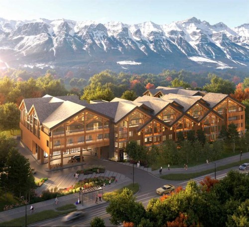 217-1724 Bow Valley Trail, Canmore, AB - Outdoor With View