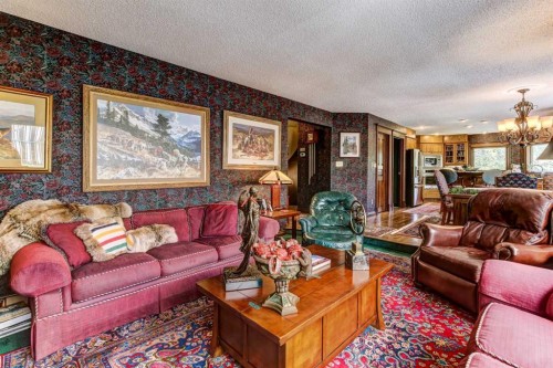 5 Cascade Court, Banff, AB - Indoor Photo Showing Living Room