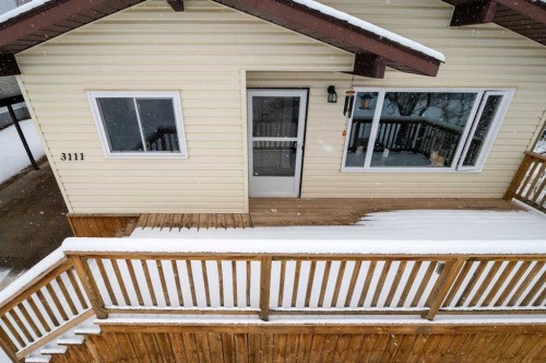 3111 Cornwall Drive, Athabasca, AB - Outdoor With Deck Patio Veranda With Exterior